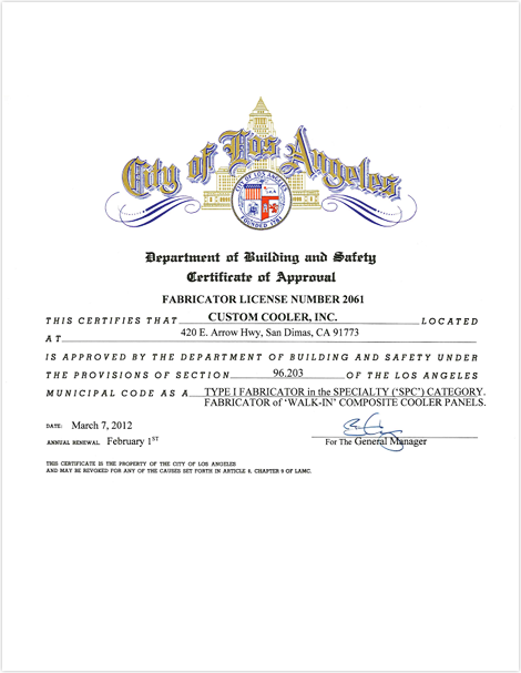 Certificate_los_angeles